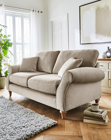Julipa Colston Chenille 3 Seater Sofa