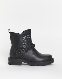 Joe Browns Leather Ankle Boot E Fit