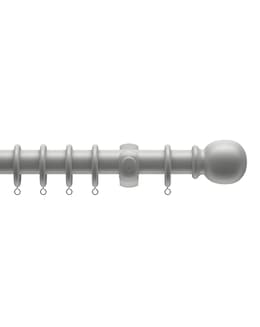 28mm Wooden Curtain Pole Set