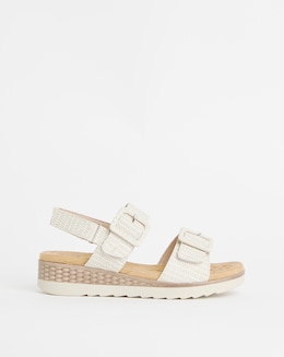 Cushion Walk Touch &amp; Close Buckle Sandal E Fit