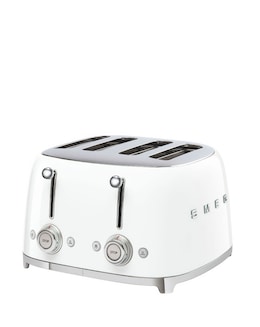 Smeg TSF03 4 Slice White Toaster