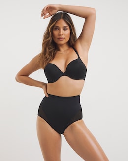 Dorina Alina Mid Waist Medium Control Shaping Knicker Black