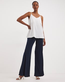 Joanna Hope Regular Navy Palazzo Trouser