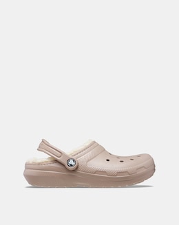 Crocs Mushroom Fleece Lined Classic Clog -Standard Fit (D)