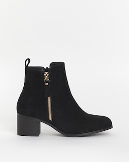 Cushion Walk Block Heel Boot EEE Fit