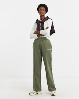 Gym King Powered by Belief Straight Jogger