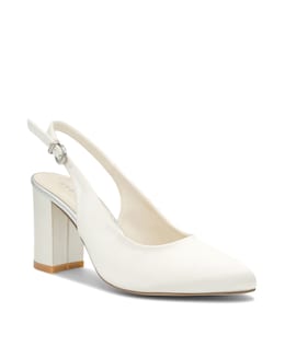 Paradox London Alston High Block Heel Courts