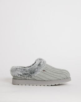 Skecher Bobs Keepsakes Ice Angel Slipper with Knitted Upper