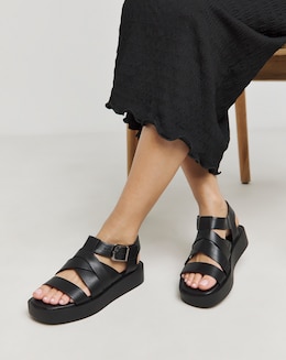 Dublin Chunky Fisherman Sandals - Extra Wide Fit (EEE)