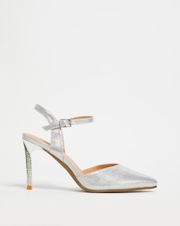 Joanna Hope Diamante Heel Occasion Shoe - Extra Wide Fit (EEE)