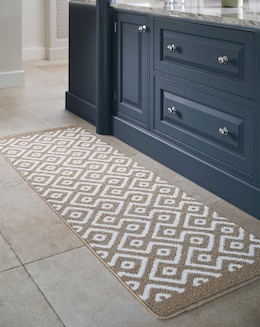 Geo Stain Resistant Cosy Runner