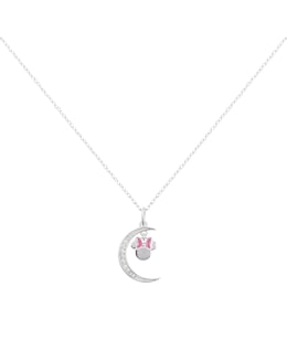 Moon &amp; Minnie Mouse Necklace