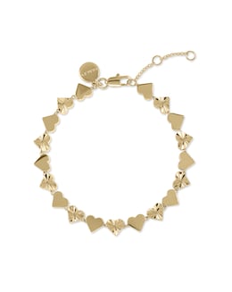 Radley Textured Heart link Bracelet