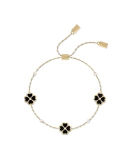 Radley Black &amp; Gold Friendship Bracelet