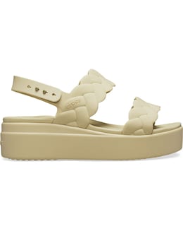 Crocs Brooklyn Woven Low Wedge Sandal