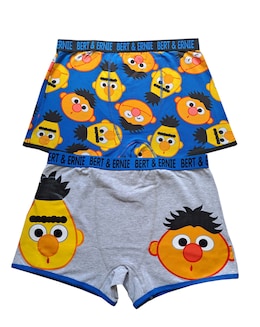 Mens 2pk Bert &amp; Ernie Boxer