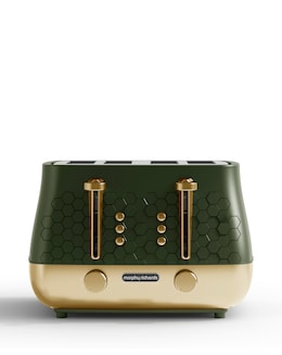 Morphy Richards Cassini 4 Slice Toaster - Olivine