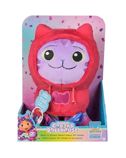Gabby's Dollhouse Move &amp; Groove DJ Catnip 10-inch Plush Toy