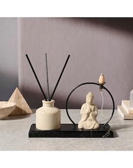 Serenity Buddha Incense &amp; Diffuser Holder Gift Set