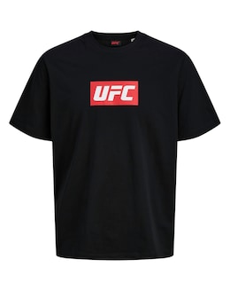 Jack &amp; Jones UFC Logo T-Shirt - Black