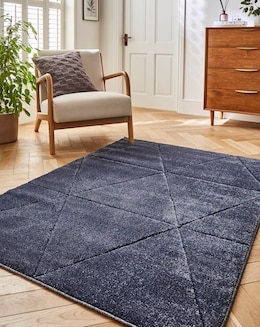 Sara Carved Triangle Rug