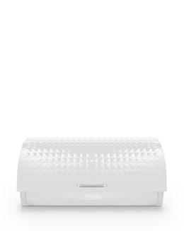 Tower Solitaire Bread Bin-White