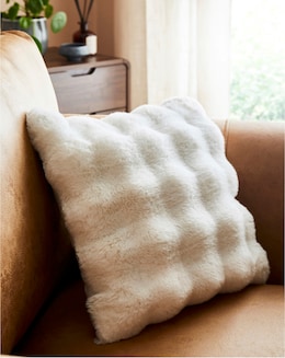Bubble Faux Fur Cushion