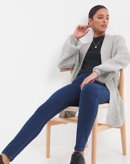 Simply Be Sculpt &amp; Define Indigo Slim Leg Jeggings