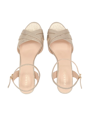 Paradox London Mowenna Mid Heel Sandals