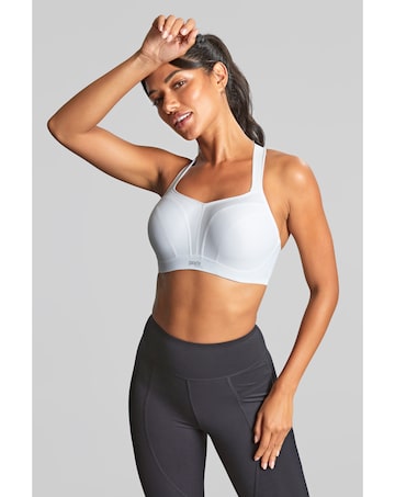 Panache Power High Impact Wired Sport Bra White