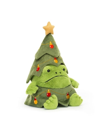 JellyCat Ricky Rain Frog Christmas Tree