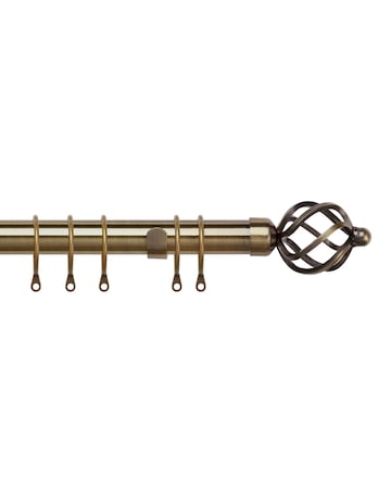 25-28mm Cage Extendable Curtain Pole Set