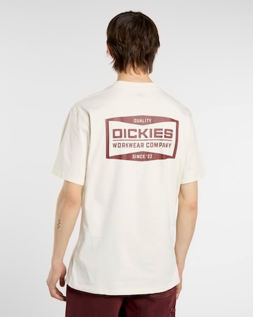 Dickies Bolivar Short Sleeve Back Graphic T-Shirt - White