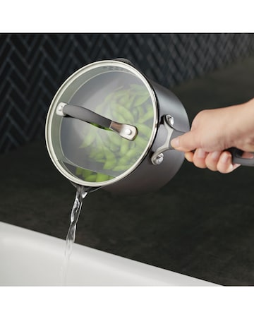 Circulon Scratch Defense Set of 3 Sauce Pans 14,16,18 CM