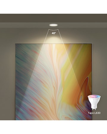 TP- Link Tapo L630 Smart Wi-Fi GU10 Spotlight Dimmable Colour - 4 Pack