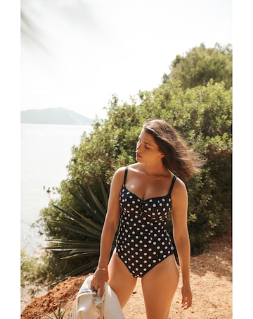 Panache Anya Riva Wired Swimsuit Navy Spot