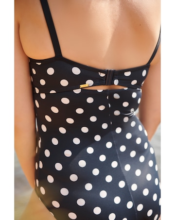 Panache Anya Riva Wired Swimsuit Navy Spot