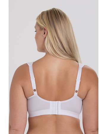 Miss Mary of Sweden Cotton Simplex Underwired Bra White