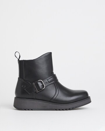 Heavenly Feet Cherish Buckle Boots Wide Fit