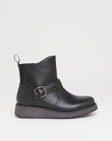 Heavenly Feet Cherish Buckle Boots Ex Wide Fit