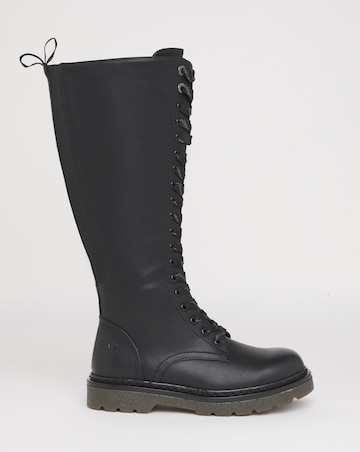 Heavenly Feet Avalon Knee High Boots Standard to Curvy Calf Ex Wide Fit