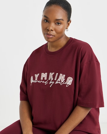 Gym King Powered By Belief T-Shirt