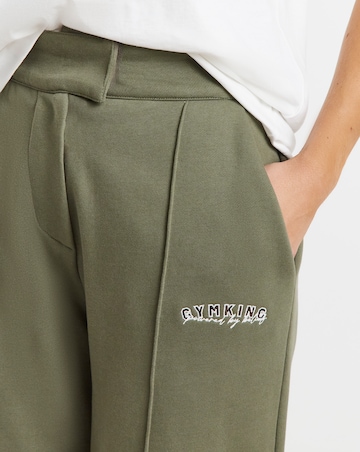 Gym King Powered by Belief Straight Jogger