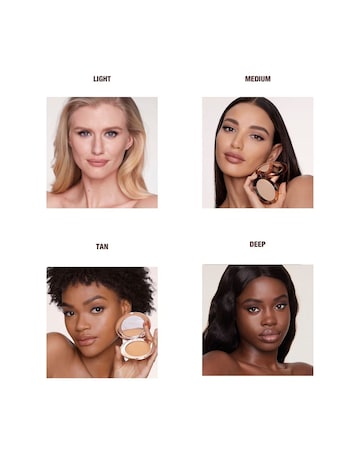 Charlotte Tilbury Airbrush Flawless Finish 3 Tan Powder Refillable 8g