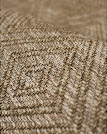 Indoor and Outdoor Natural Finish Diamonds Rug