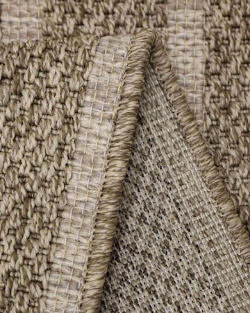Indoor Outdoor Natural Stripe Rug