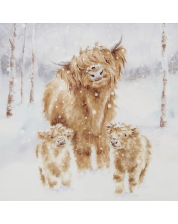 Wrendale Highland Cow Square Platter