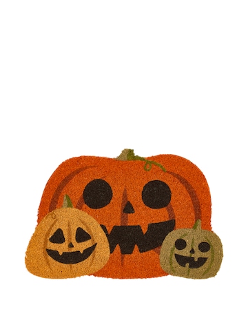 My Mat Printed Coir Multi Pumpkins Doormat