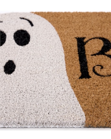 My Mat Printed Coir Halloween Boo Doormat