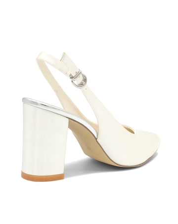 Paradox London Alston High Block Heel Courts